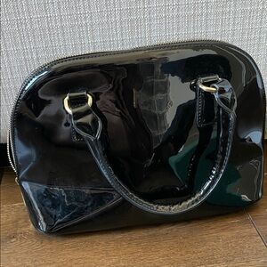 H&M Shiny Black Satchel